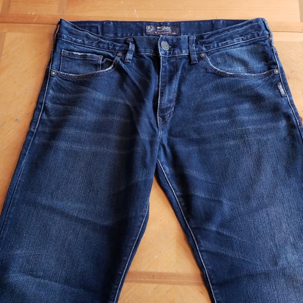Silver jeans. Zac cut. Size 36x32
